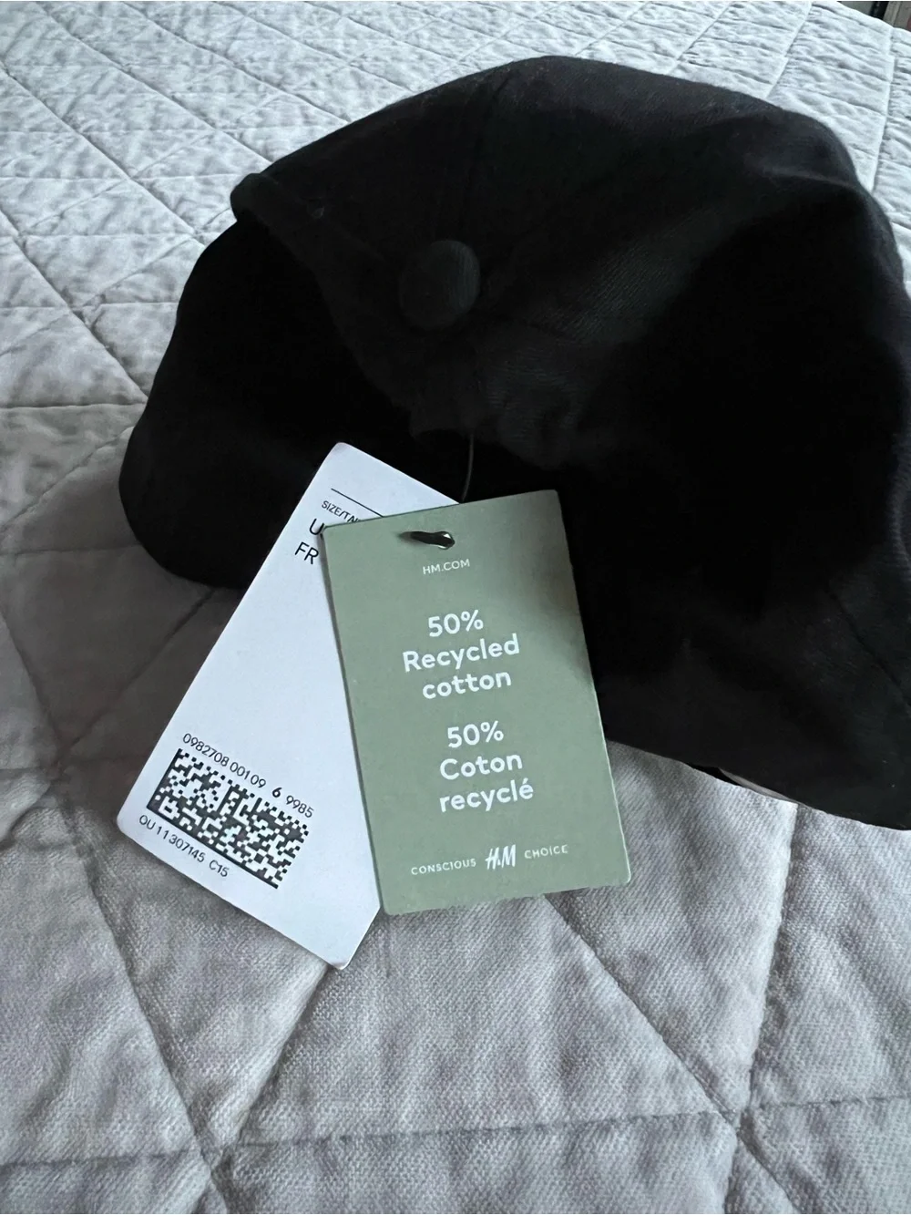 H&M Black Baseball Cap